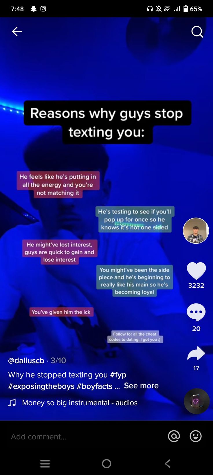 the texting app is displayed on an iphone screen, and it appears to be reading