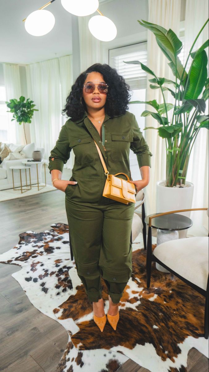 HBCU Homecoming Outfits. HBCU Outfits. HBCU Fashion. Pinterest Creators Step Show Outfit Hbcu, Hbcu Homecoming Outfits Party, Green Jumpsuit Outfit Casual, Hbcu Homecoming Outfits Black Woman, Hbcu Homecoming Outfits Tailgate, Hbcu Homecoming Outfits, Curvy Wardrobe, Green Jumpsuit Outfit, Hbcu Outfits