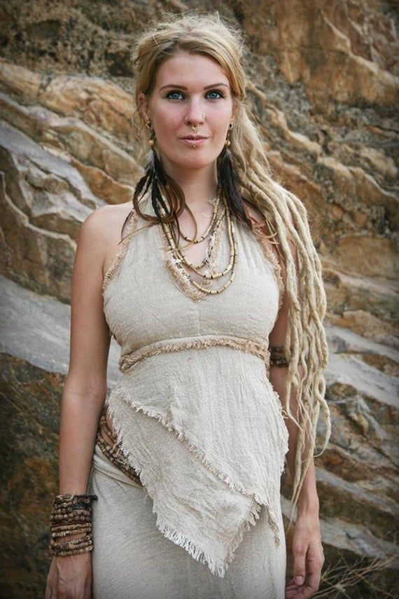 Earth Frayed Top ~ Natural Cotton #earthyclothing #browntop #wraptop #tribaltop #bohemiantop #gypsyclothing #pixieclothing #gypsytop #naturalcottonshirt #festivalwomentop #frayedtop #organicclothing #rusticwomantop Warts On Face, Raw Fabric, Get Rid Of Warts, Womens Halter Tops, Handwoven Fabric, Backless Top, Halter Tops, Traditional Crafts, Cotton Skirt