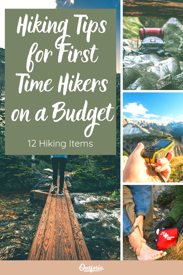 hiking tips for first time hikers on a budget