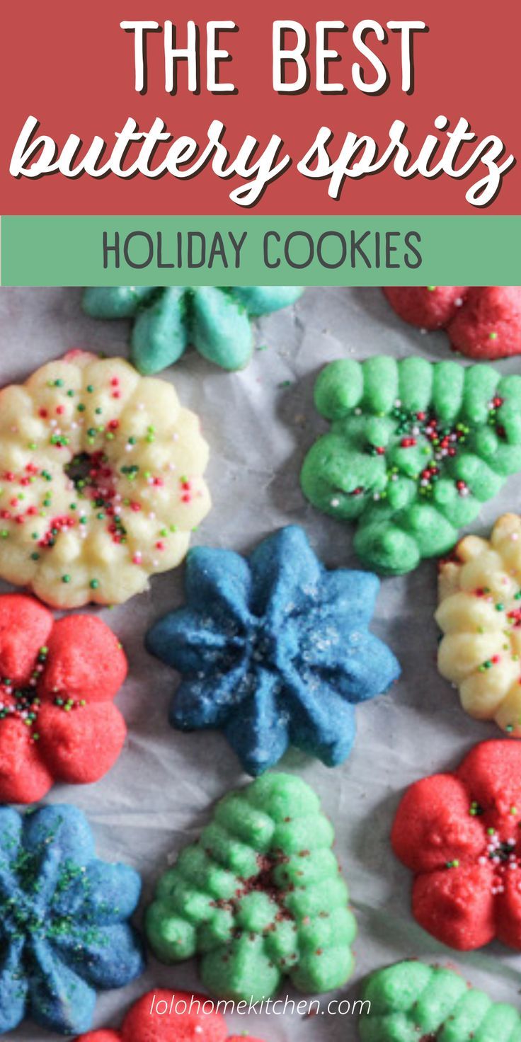 the best buttery spring holiday cookies