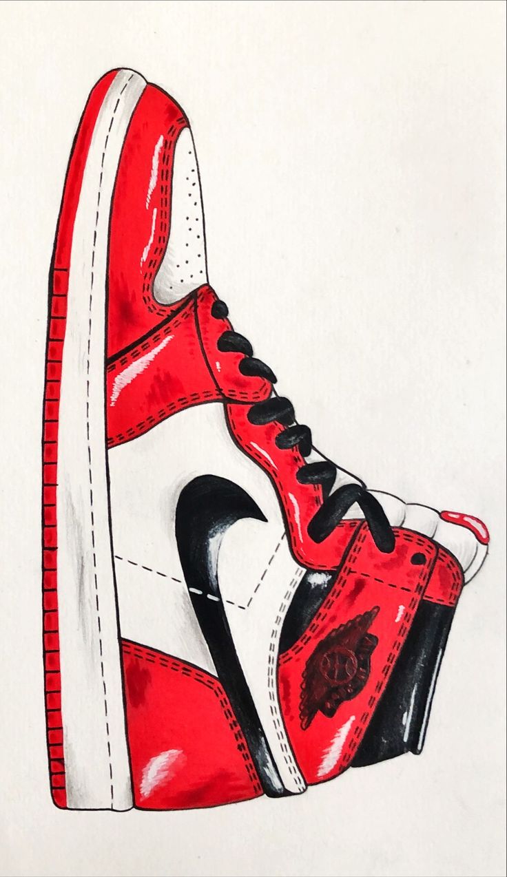 Basketball Shoes Drawing, Jordan Shoe Wallpapers, Shoe Wallpapers, Drawing Man, Jordan Shoe, Shoes Wallpaper, Mylar Bags, Designer Cakes, Nike Air Jordan Shoes