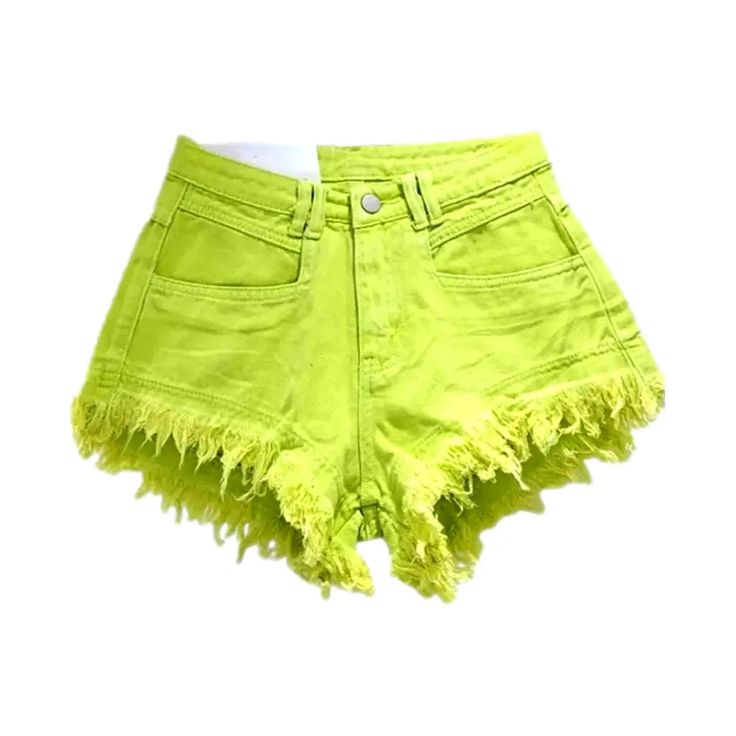 Introducing our must-have torn-hem jeans shorts for women from the 2024 Summer Collection, encompassing the iconic y2k style that is taking the fashion world by storm!Distinctive Features Y2K Style: These shorts are the epitome of Y2K fashion, bringing a nostalgic touch to your wardrobe while staying on-trend. Colorful Choice: Available in a range of vibrant colors, these shorts add a pop of boldness to your outfit, perfect for the summer season. Wide-Leg Wonder: The wide-leg fit of these shorts is not only stylish but also provides a relaxed and breezy fit type for those hot summer days. Distressed-Hem Detailing: The damaged hem adds a touch of edginess to these shorts, elevating them from basic to statement-making. High-Rise Chic: The high-rise design of these shorts not only accentuates Y2k Jean Shorts With Built-in Shorts For Summer, Y2k Style Short Jean Shorts For Summer, Y2k Jean Shorts For Summer, Y2k Style Jean Shorts For Summer, Summer Y2k Jean Shorts, Y2k Style Spring Shorts, Trendy Frayed Hem Jean Shorts For Streetwear, Trendy Jean Shorts With Frayed Hem For Streetwear, Y2k Style Jean Shorts For Summer Streetwear