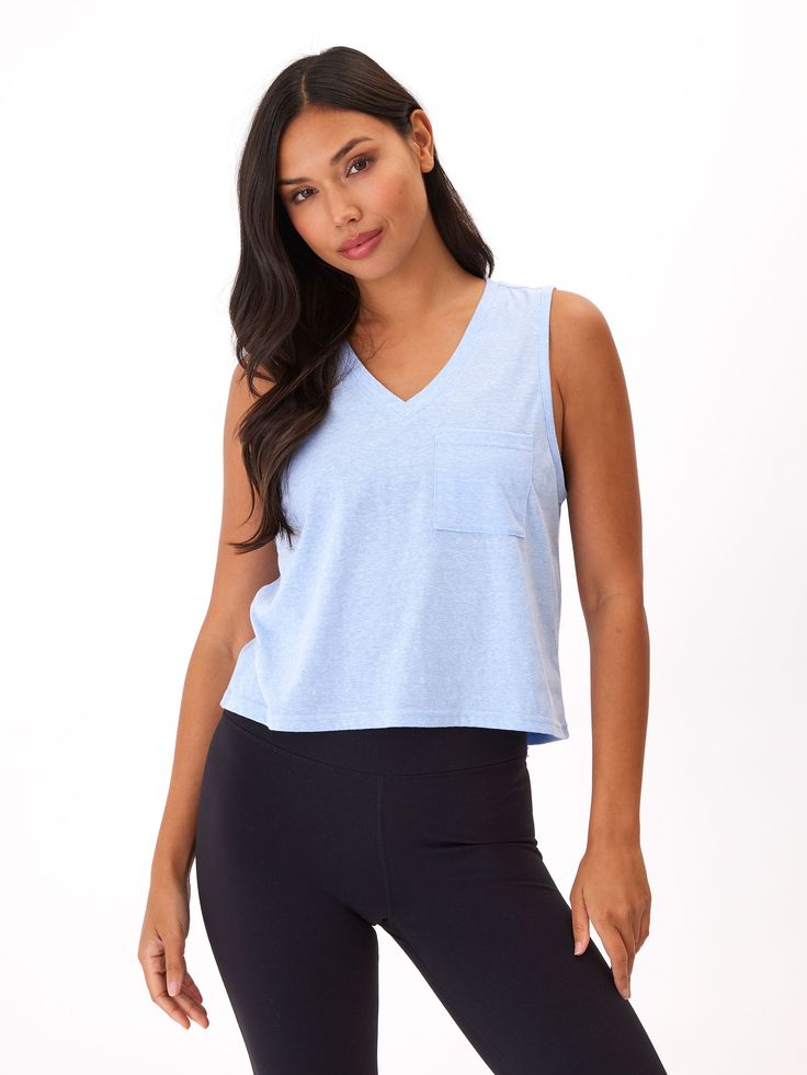 Experience ultimate comfort in our most popular Triblend Jersey fabric, now designed in a relaxed fit tank top. Perfect for everyday wear, this tank top will quickly become a staple in your closet, providing both style and comfort in one effortless piece. Sleeveless Athleisure Muscle Tee For Loungewear, Casual Go-dry Muscle Tee, Versatile Everyday Tank Activewear, Spring Relaxation Tank Top, Spring V-neck Athleisure Tank Top, Spring Athleisure V-neck Tank Top, Cotton Tank Top For Relaxation, Sleeveless Tank Top For Spring Relaxation, Athleisure Muscle Tank Tee For Loungewear