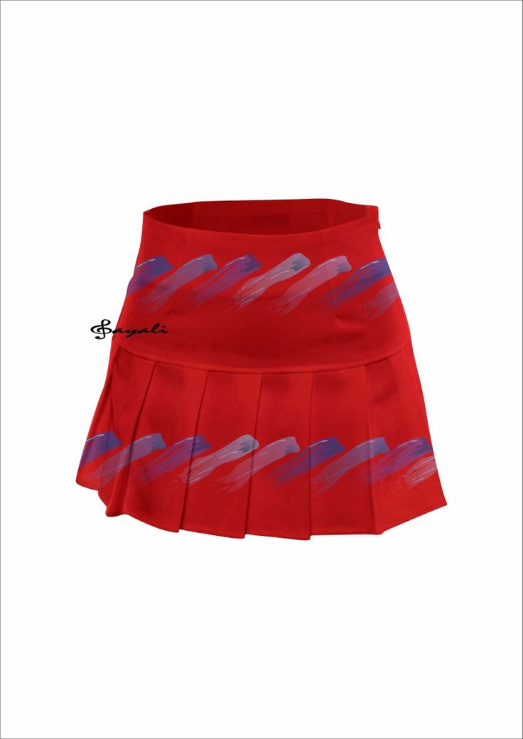 Red knife pleats skirt Red Knife, Knife Pleated Skirt, Pleats Skirt, Knife Pleats, Cheer Skirts, Skirt, Red