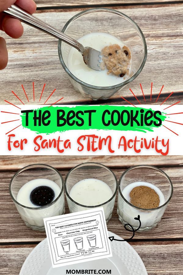 Holiday Stem Activities Preschool, Winter Stem Activities For Elementary Kids, Polar Express Science Activities, Christmas Steam Activities For Preschool, Christmas Stem For Kindergarten, Easy Christmas Science Experiments, Best Cookies For Santa, Santa Stem Activities, Easy Christmas Science Experiments For Kids