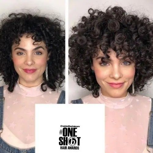 Short Rezo Cut, Rezo Cut Curly Hair Short, Rezo Haircut, Diy Rezo Cut, Birthday Hairdo, Rezo Cut Curly Hair, Rezo Cut, Kręcony Bob, Round Haircut