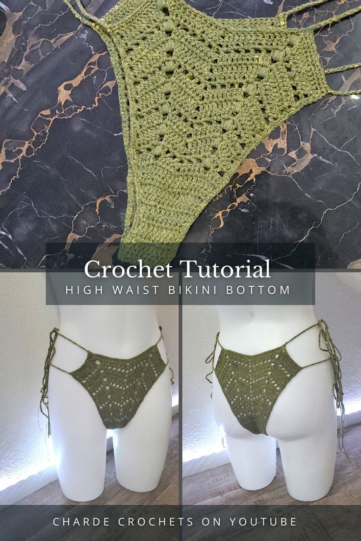 Crochet bikini bottom Crochet Thong Pattern Free, Crochet Bottoms Pattern, Crochet Lingerie Pattern, Crochet Swimwear Pattern, Crochet Fits, Crochet Lingerie, Crochet Socks Pattern, Crochet Bathing Suits, Crochet Bottoms