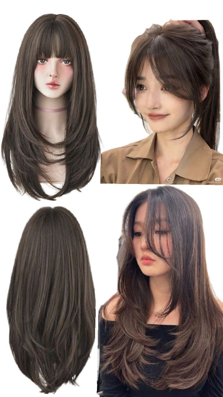 Indian Hair Cuts, Hair Stages, Balayage Hair Ash, Sanggul Modern, Brown Hair Looks, Hair Style Korea, Hair Inspiration Long, Hairstyles For Layered Hair, Hair Tutorials Easy