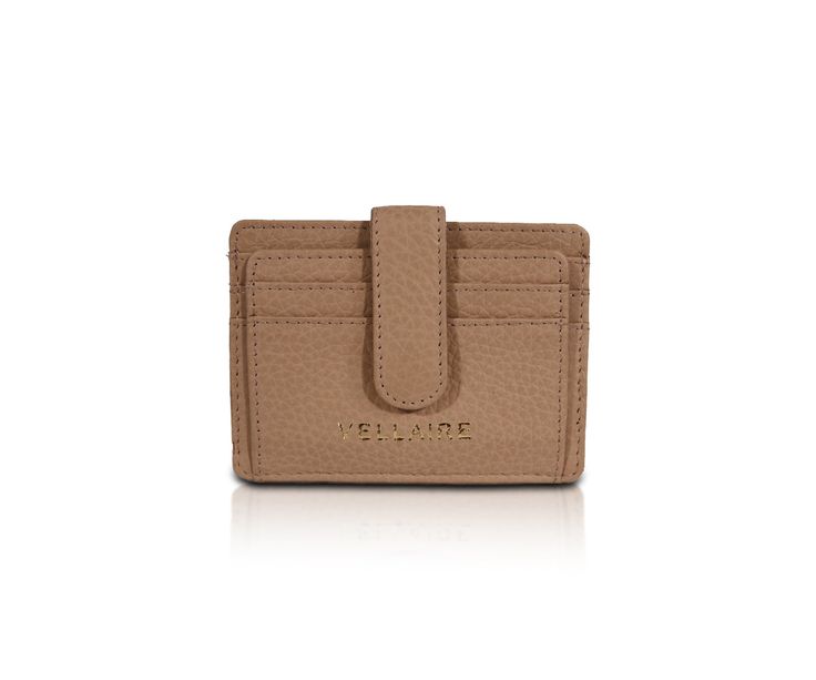 "Introducing the Vellaire Leather Women's Wallet – a fusion of luxury and organization designed to elevate your daily essentials. Crafted with meticulous attention to detail, this women's cardholder wallet embodies both elegance and functionality.Experience the timeless allure of genuine leather as you explore the practical design of our Vellaire wallet. With dedicated slots for cards and a thoughtful compartment for your essentials, it simplifies your life while adding a touch of sophistication Elegant Card Holder With Interior Slots, Luxury Rfid Blocking Card Holder For Everyday Use, Elegant Card Holder With Card Slots, Chic Brown Card Holder With Card Slots, Chic Brown Card Holder With Slots, Modern Beige Wallets For Daily Use, Elegant Bifold Card Holder With Card Slots, Classic Beige Card Holder For Everyday Use, Classic Beige Wallet With Rfid Blocking