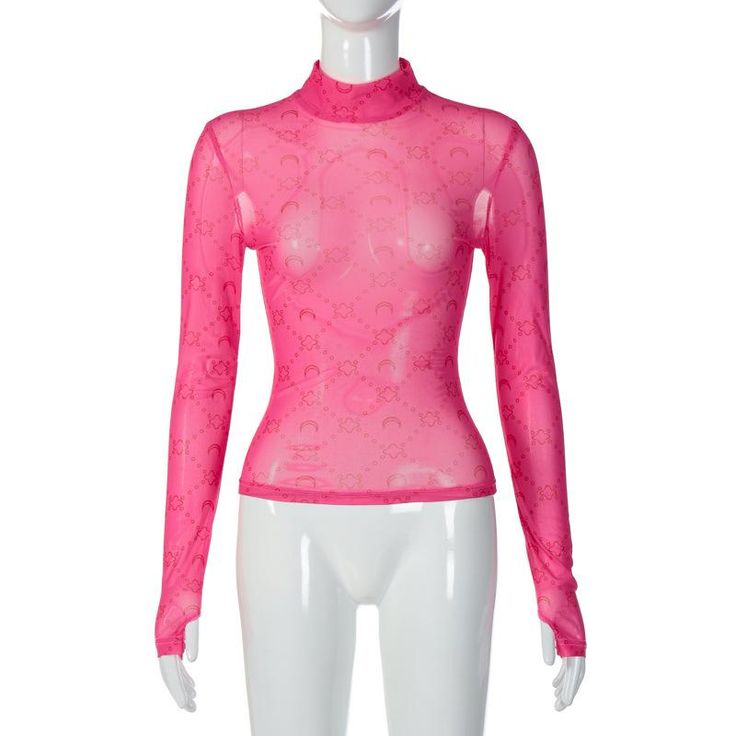 Please refer to our sizing chart for a guideline when choosing a size. 5 business days order processing time. 90% polyester 10% spandex Trendy Winter Tops With Mesh Sleeves, Winter Stretch Mesh Top, Trendy High-stretch Mesh Top For Party, Trendy Long Sleeve Mesh Top For Winter, Trendy High Stretch Mesh Top For Party, Long Sleeve Nylon Top For Winter, High Stretch Trendy Mesh Top For Party, Long Sleeve Nylon Winter Top, Stretch Mesh Tops For Winter