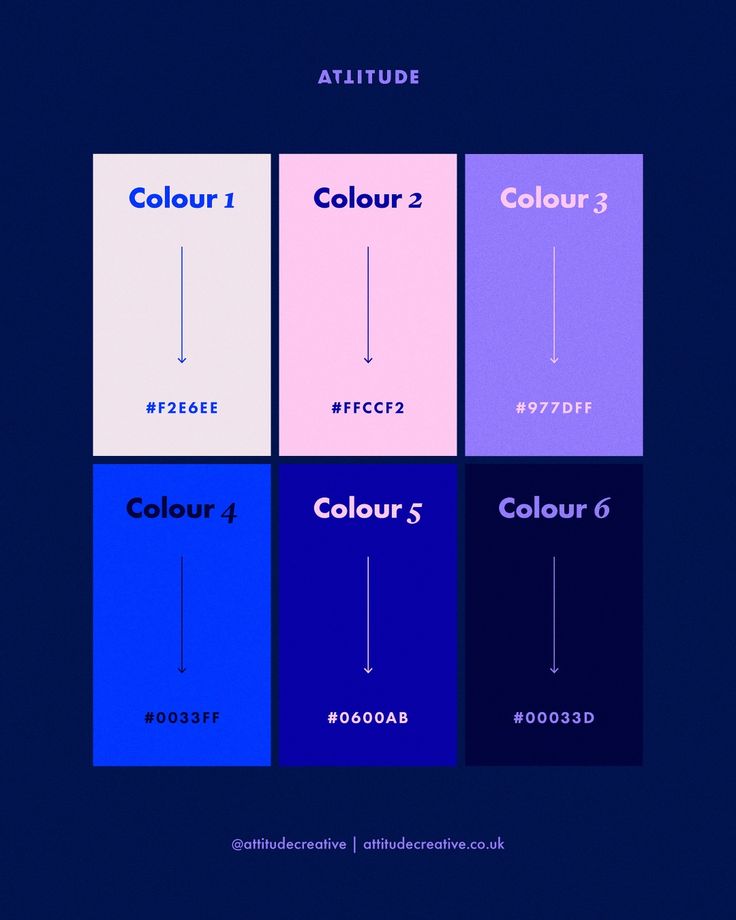 an image of different colors in the same color scheme