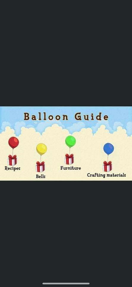 the balloon guide is displayed in this screenshot