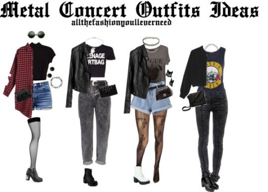 Kookie Kraze Rock Concert Fashion, Metal Concert Outfit, Grunge Concert, Summer Country Concert Outfit, Concert Outfit Rock, Metal Concert, Outfit Rock, Concert Outfit Summer, Outfit Grunge