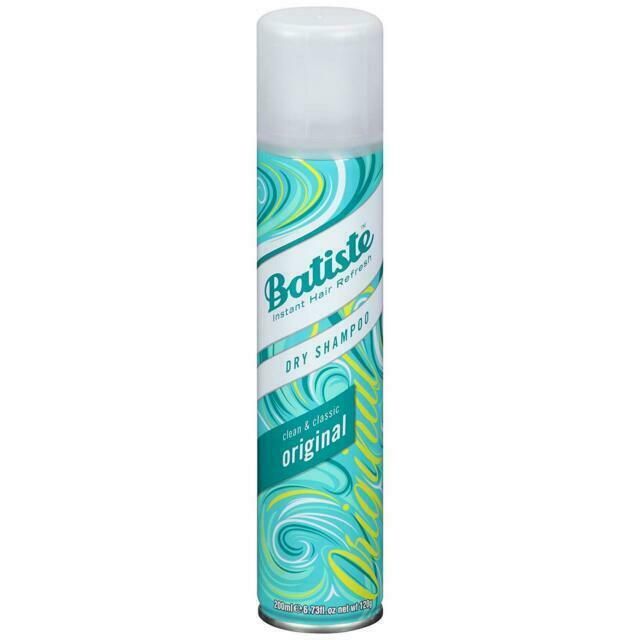 Batiste Dry Original Shampoo - 200ml. Good Dry Shampoo, Drugstore Hair Products, Best Dry Shampoo, Batiste Dry Shampoo, Using Dry Shampoo, Dry Shampoo Hairstyles, Lifeless Hair, Greasy Hair Hairstyles, Oily Hair