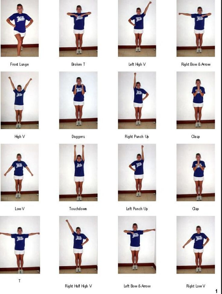 an image of a woman doing exercises for her body and arms in different poses on the same page