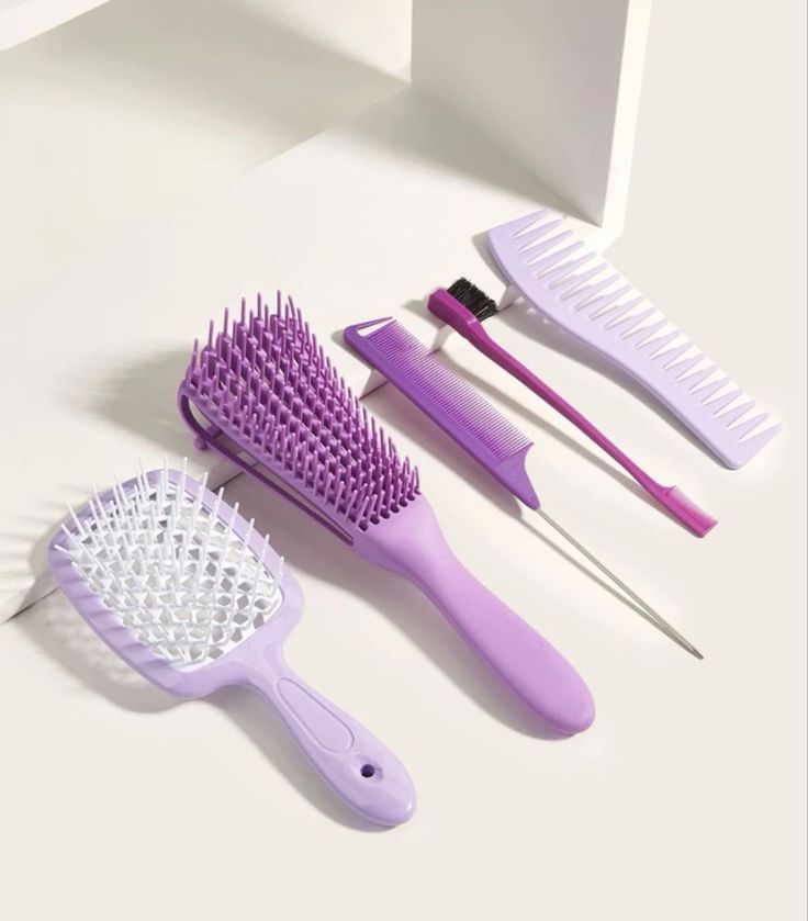 Спонж Beauty Blender, Shein Products, Hair Tool Set, Hair Tie Accessories, Hair Brush Set, Tail Comb, Hair Care Tools, Hair Set, Comb Set