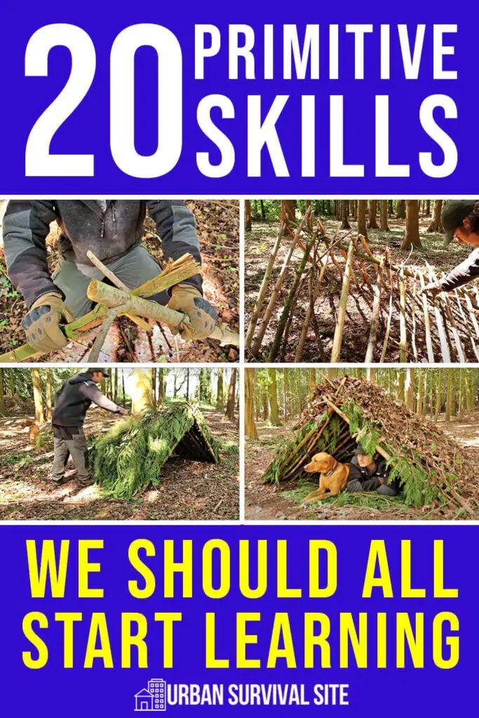 20 primitive skills we should all start learning highlights essential pioneer and survival skills that will help you survive any environment. Survival Prepping Diy, Homesteading Life, Primitive Skills, Survival Skills Emergency Preparedness, Emergency Preparedness Food, Off Grid Survival, Living Off The Grid, Shtf Preparedness, Baking Treats