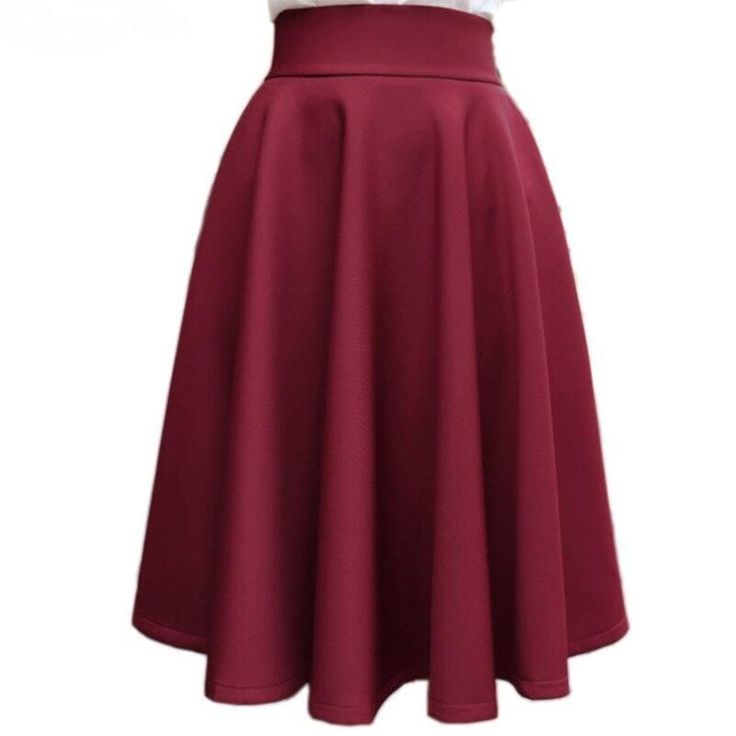 Umbrella Retro Waisted Pleated Skirt



 




 Size-CM


 Skirt length


 waist




 S


 62


 62-64




 M


 62


 66-68




L


 62


 70-72 Wine Red Skirt, Body Skirt, Umbrella Skirt, Cheap Skirts, Empire Dress, Autumn Street Style, Black Midi Skirt, Red Skirts, Types Of Skirts