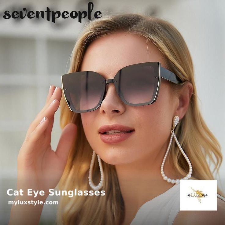 Check out this product 😍 Cat Eye Sunglasses 😍 by my LUX style starting at $19.99. Luxe Boutique, Frame Square, Cat Eye Sunglasses Women, Sunglasses Women Fashion, Ray Ban Aviator, Havana Brown, Long Faces, Estilo Chic, Luxury Sunglasses