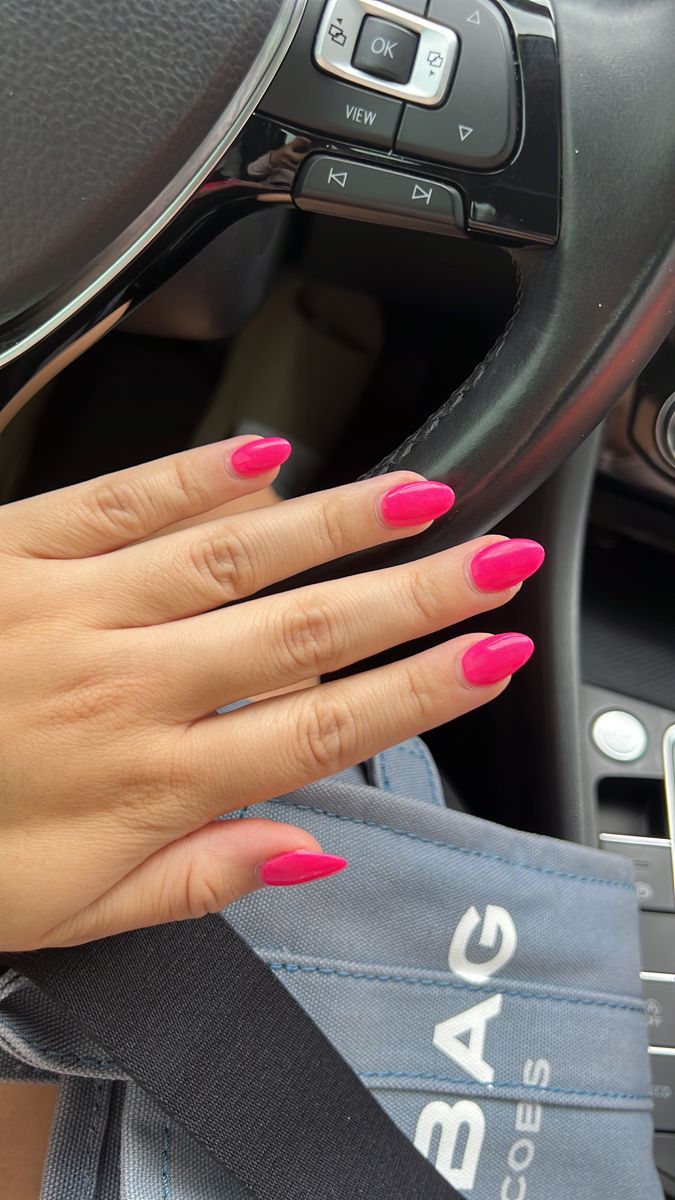 Fushia Nail Color, Pink Vibes, Nail Color, Pink Nails, Nail Colors, Nails, Makeup, Pink, Quick Saves