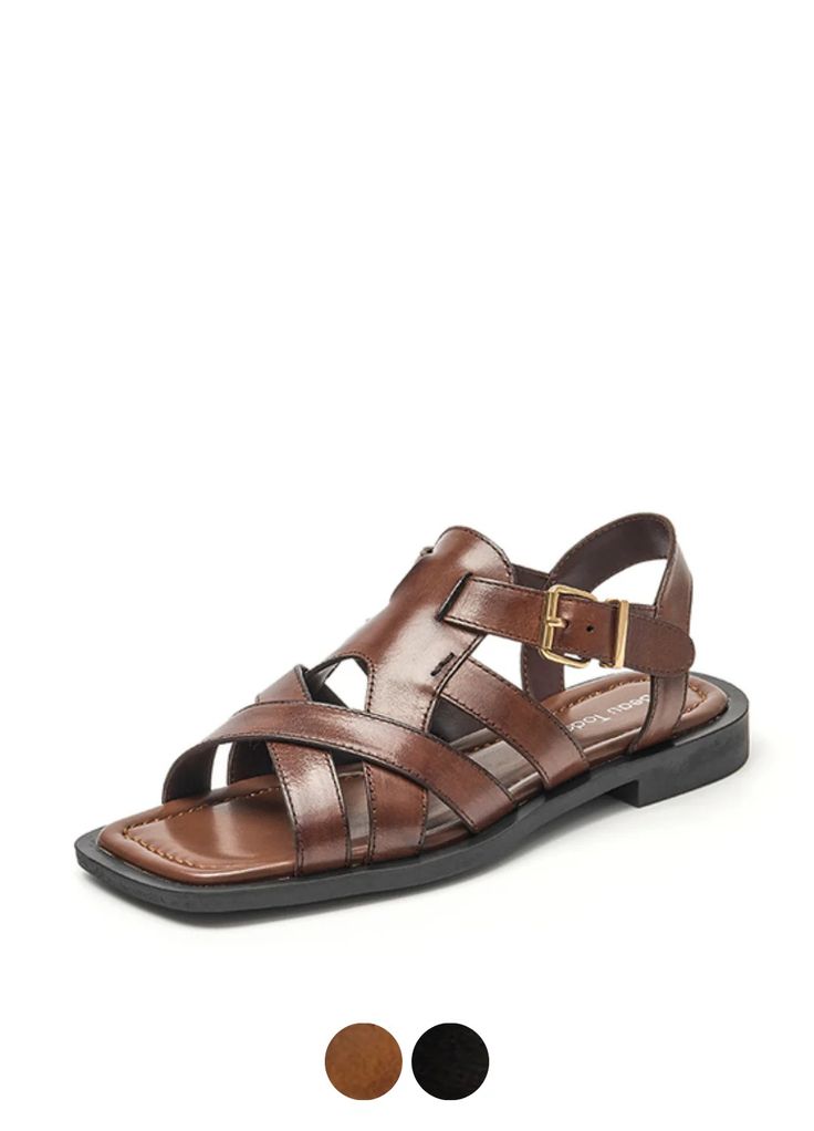 Elevate your summer style with the Souli Women's Leather Sandal by USS Shoes. Crafted from genuine leather, these open-toe sandals feature a square heel and cross-tied design, exuding sophistication and luxury. These sandals are perfect for any occasion with a secure buckle strap and comfortable microfiber insole. Available in multiple sizes, these sandals fit true to size. Summer T-strap Open Heel Sandals With Leather Lining, Summer T-strap Sandals With Open Heel And Leather Lining, Leather Sandals With Square Toe For Vacation, Summer Sandals With Leather Sole And Square Toe, Summer Leather Slingback Sandals With Square Toe, Leather Square Toe Slingback Sandals For Summer, Street Style Shoes, Brand Name Shoes, Cross Training Shoes