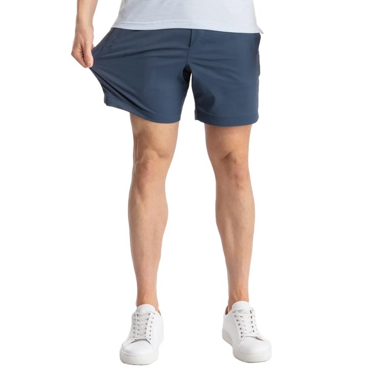 95% Nylon & 5% Spandex, khaki stretch fabric with a silky-soft spandex liner. Khaki Shorts Men, Khaki Shorts, Mens Outfitters, Stretch Fabric, Elastic Waist, Comfort Fit, Navy Blue, Spandex, Elastic