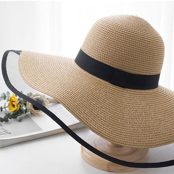 From floral prints to sunsets, this year is all about enjoying the moment. Set a statement by wearing a classy sheer, wide brim hat to enhance any outfit. Size & Fit Hat Material: Straw, polyester Pattern Type: Solid Suitable for seasons: Spring, autumn and summer Our Services Elegant Boater Hat With Visor For Spring, Elegant Spring Boater Hat With Visor, Elegant Boater Hat With Visor For Vacation, Elegant Visor Boater Hat For Vacation, Elegant Visor Straw Hat For Vacation, Chic Visor Sun Hat For Kentucky Derby, Elegant Vacation Visor Straw Hat, Elegant Vacation Straw Visor Hat, Lightweight Straw Hat For Summer Sunbathing