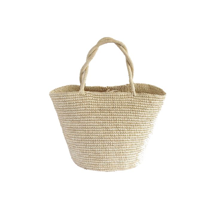 Handwoven with 100% Toquilla straw. This material is known for its quality and beauty. Each bag is entirely hand made, since the straw dye to the weaving of the bag. Each piece takes between two and three weeks to complete. Carry all essentials in this chic bag. - We ship with DHL Express. Shipping takes approximately 3 to 5 days to arrive depending on the destination. Need Help? Please contact: customercare@sensistudio.com All Sales Are Final. Natural Braided Bucket Bag, Natural Woven Leather Crochet Bucket Bag, Everyday Braided Straw Bag, Natural Braided Bucket Bag For Everyday Use, Braided Natural Bucket Bag For Everyday Use, Natural Braided Bucket Bag For Daily Use, Everyday Natural Braided Bucket Bag, Daily Use Straw Crochet Bag In Bucket Shape, Eco-friendly Natural Straw Bag