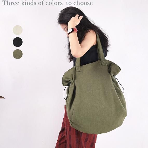 Unique design women large bag women canvas backpack canvas shoulder bag.