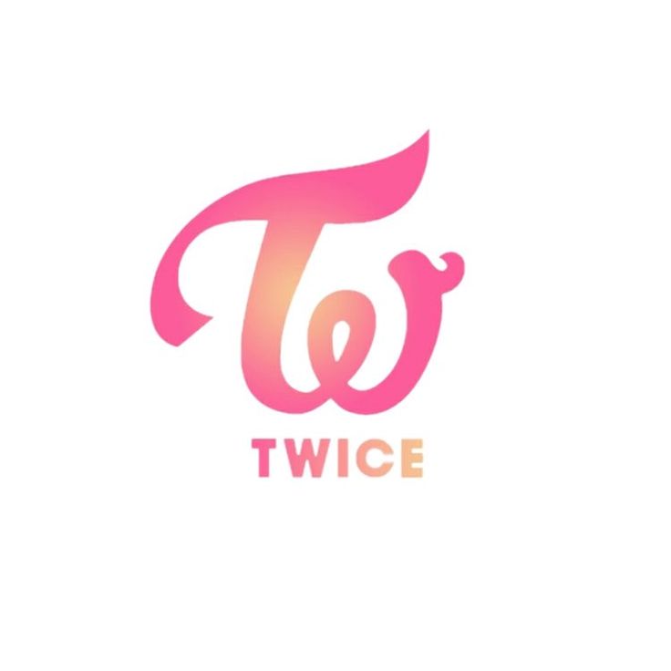 twice logo Twice Logo Tattoo, Twice Logo, Tt Twice, Logo Twice, Kpop Wall, Twice Group, Twice Fanart, Kpop Art, Text Icons