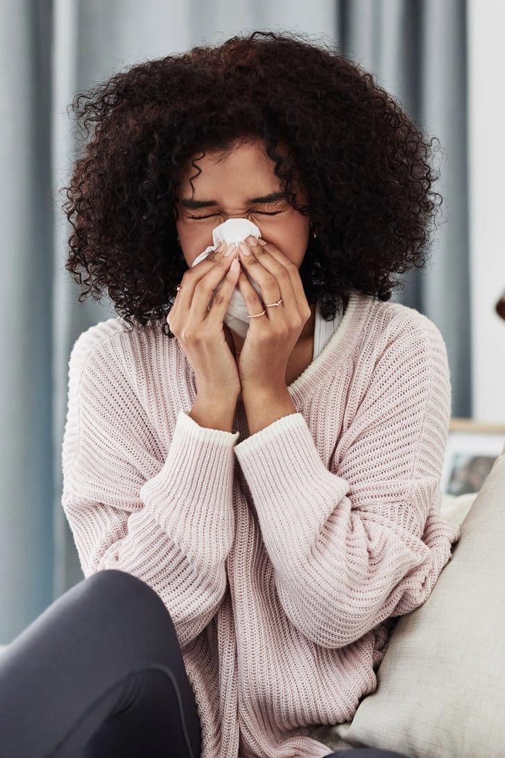 If your nose gets stuffy at night, an allergist explains what may be causing your congestion and how to get relief. Remedies For Dry Mouth, Sinus Congestion Relief, Seasonal Allergy Symptoms, Congestion Relief, Sinus Congestion, Dry Mouth, Stuffy Nose, Seasonal Allergies, Popsugar Fitness