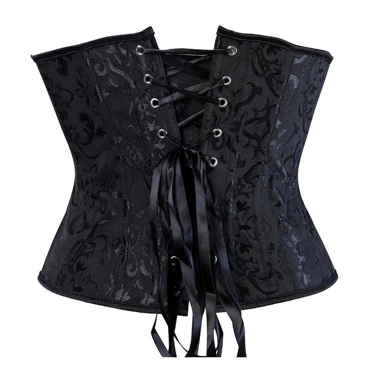 Reveal your curves with one of our stylish corsets. Constructed of polyester, spandex, and satin, these underbust corsets will make you stand out! Drag queens love them! Materials: Polyester, spandex, satin Bone material: Plastic Closure: Hooks, lace-up IMPORTANT: Please, measure yourself and check the size chart before placing your order. Select the size according to your natural waistline measurement. If you're in between 2 sizes, please, select the smaller one. If your bust doesn't fit in that size, you should opt for an underbust corset. The size chart is accurate. If you need help to pick the right size, please, provide your measurements at info@thedragqueencloset.com and we will advise you. // Artistic Crafts, Corset Steampunk, Pirate Wedding, Corset Underbust, Best Corset, Love Nikki, Cincher Corset, Waist Corset, Waist Cincher Corset