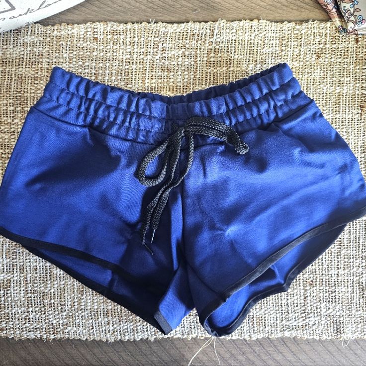 I Have One Of Each Size Xs,S,M,L,Xl Fit Division Dark Blue/Denim Color Light Weight Draw String Shorts Great For Running, Yoga, Lounging Or Wearing Over Your Swim Suit And Going To The Beach Blue Drawstring Bottoms For Leisure, Stretch Casual Pajama Shorts For Leisure, Sporty Navy Bottoms For Leisure, Navy Athleisure Shorts For Loungewear, Blue Drawstring Shorts For Leisure, Blue Drawstring Leisure Shorts, Trendy Blue Drawstring Bottoms, Leisure Blue Drawstring Shorts, Sporty Bottoms With Built-in Shorts For Lounging