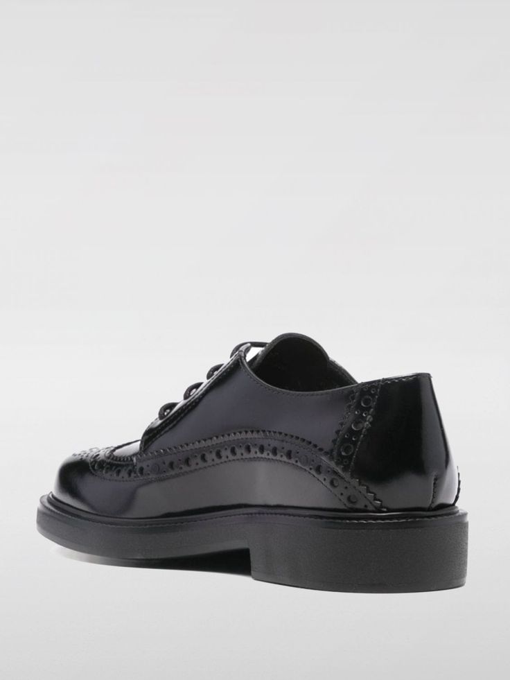 Find TOD'S Oxford Shoes on Editorialist. Oxford Shoes TOD'S Woman color Black Modern Black Wingtip Lace-up Shoes, Black Patent Leather Low-top Lace-up Shoes, Black Patent Leather Wingtip Lace-up Shoes, Black Textured Sole Lace-up Calf Leather Shoes, Black Patent Leather Lace-up Shoes For Derby, Black Calf Leather Lace-up Shoes With Textured Sole, Office Patent Leather Low-top Lace-up Shoes, Black Patent Leather Lace-up Shoes With Pointed Toe, Black Patent Leather Lace-up Shoes With Closed Toe