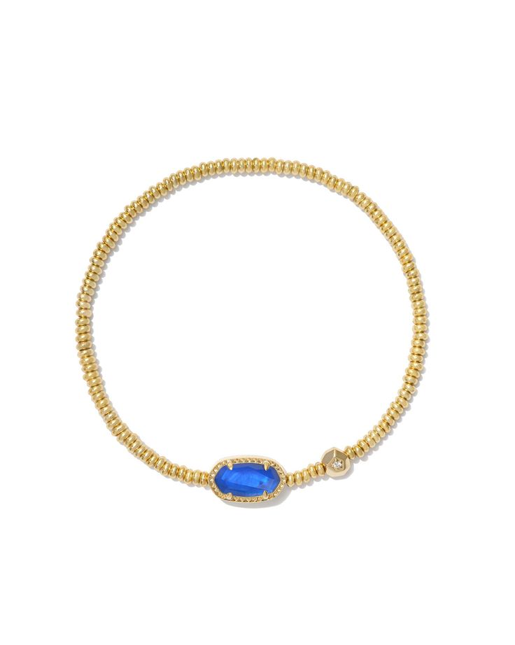 An easy addition to your everyday stack, we love the Grayson Stretch Bracelet for its iconic stone shape and just a touch of sparkle - and know you will too. The best part? It's designed to fit any wrist.Size: 6.5" unstretched circumference with 0.5"L x 0.3"W station Jewelry Tour, Kendra Scott Bracelet, Bracelet Stacks, Preppy Jewelry, Cute Bracelet, Jewelry Accessories Ideas, Jewelry Essentials, Stacked Jewelry, Jewelry Lookbook