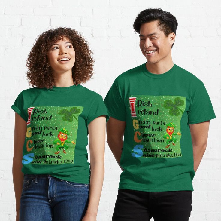 St Patricks Day Celebration । Irish Green Party Celebration In Ireland । Trending Classic T-Shirt Wear Green, Comfy Tees, Shirts & Tops, The Professional, Tshirt Colors, Male Models, Keep Calm, Male Model, Heather Grey