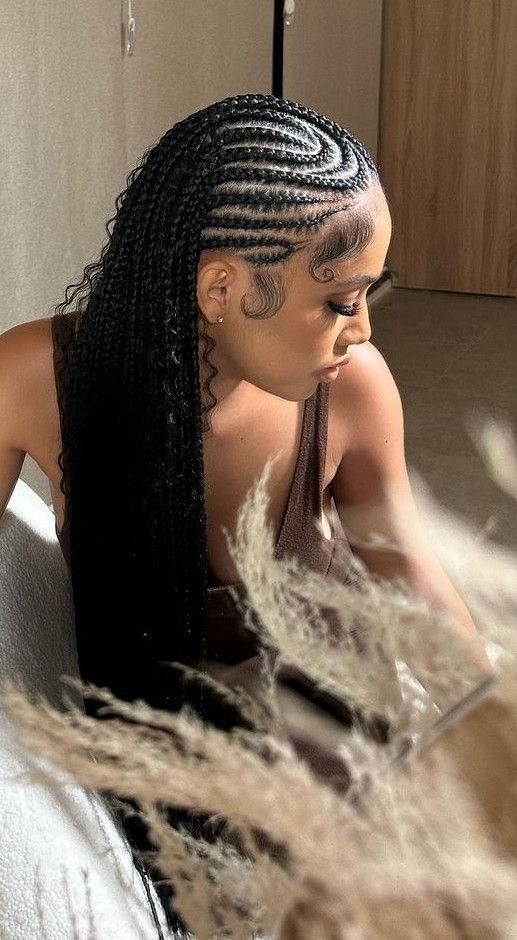 Holiday Braids Black Women, Honey Blonde Fulani Braids, Holiday Hairstyles For Black Women, 2 Hairstyles, Cornrows Braids For Black Women, Short Box Braids Hairstyles, Braided Hairstyles For Black Women Cornrows, Feed In Braids Hairstyles, Braided Styles