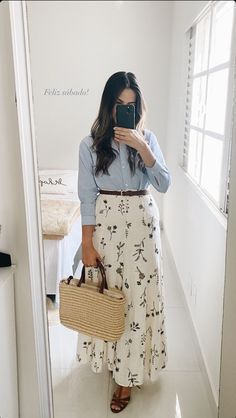 Church Fall Outfits Women, Feminine Modest Outfits, Stile Blair Waldorf, Adrette Outfits, Outfit Modest, Thanksgiving Outfit Ideas, What To Wear Fall, Cute Thanksgiving Outfits, Thanksgiving Outfit Women