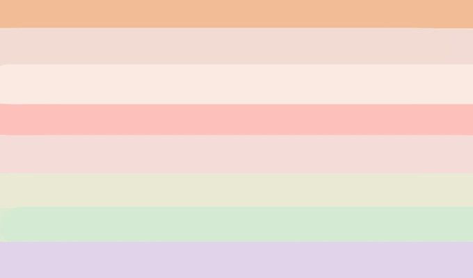 an image of pastel stripes in different colors