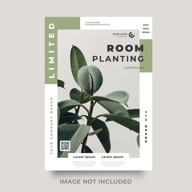 the front and back cover of a plant flyer