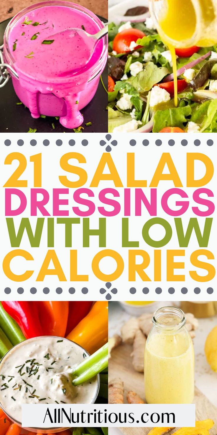 salad dressings with low calories are the perfect way to start your day off right now