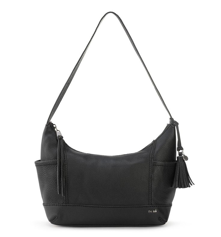 The Sak Kendra Hobo - |Leather - Black| Oceans Of The World, The Sak, Zip Top, Rebecca Minkoff Hobo, You Bag, The Outsiders, Shoulder Bag, Leather, Black