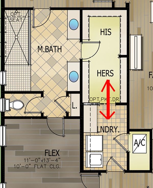 the floor plan for a two bedroom apartment with an attached bathroom and living room area