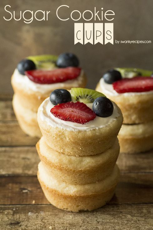 some very tasty looking pastries with fruit on top