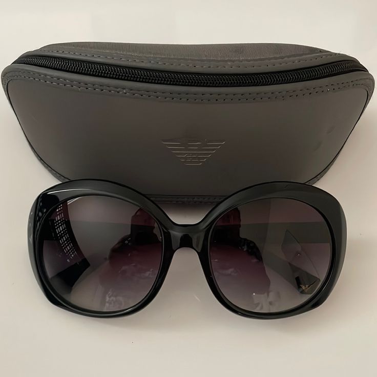 Brand New, Black Color With Gold Detailed Chic Black Sunglasses For Formal Occasions, Elegant Black Sunglasses With Uv Protection, Elegant Black Sunglasses For Party, Casual Evening Sunglasses With Uva Protection, Casual Evening Sunglasses With Glass Lenses, Elegant Matte Black Sunglasses For Formal Occasions, Elegant Black Sunglasses With Tinted Lenses, Elegant Black Party Sunglasses, Formal Black Glass Sunglasses