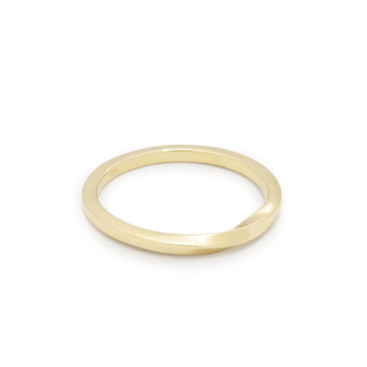 "Classic gold ring with a twist, great for stacking or on its own. You can wear this ring in many combinations, each creating a new and unique style that will reflect your mood and your character. You can order this ring in rose, yellow or white gold. Options are available when checking out. The last photo is one combination of stacking rings you can find in our shop. All items are packaged in an eco-friendly gift box with a ribbon ready for gifting. Construction & Dimensions: 14K Gold. Appr Modern Twist Yellow Gold Bypass Ring, Modern Twisted Rings As A Gift, Modern Twist Stackable Rings For Promise, Modern Twist Yellow Gold Jewelry In Recycled Gold, Modern Twist Stackable Twisted Promise Rings, Stackable Twisted Rings For Promise, Modern Twist Yellow Gold Recycled Jewelry, Modern Twist Yellow Gold Diamond Ring, Elegant Twisted Stackable Rings As Gift