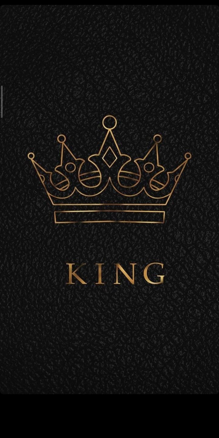 a black and gold cover with the word king on it