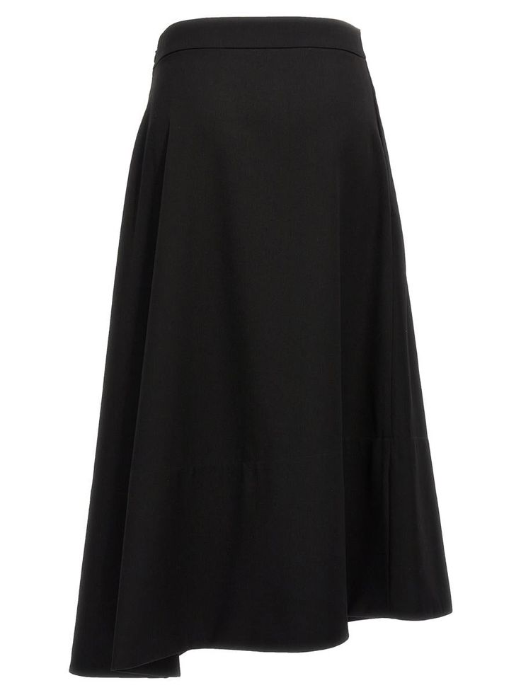 Asymmetrical wool skirt, pockets, side zip closureGender: WomenMaterial: 100% VIRGIN WOOLColor: BlackMade in: ITProduct ID: J04MA0005J40003001*Import tax/duty will be calculated at checkout (If applicable) Jil Sander Shoes, Skirt Pockets, High Rise Skirt, Latest Skirts, Pleats Please Issey Miyake, Wool Skirt, Black Midi Skirt, Asymmetrical Skirt, Satin Skirt