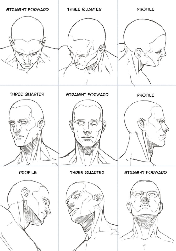 an image of different facial expressions